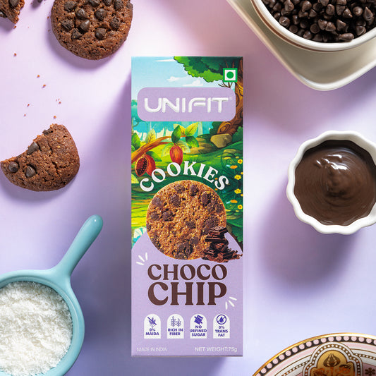 UNIFIT Choco Chip Cookies 75g