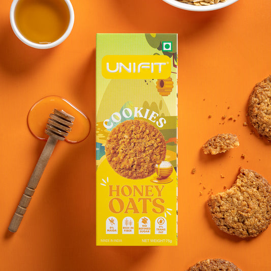 UNIFIT Honey Oats Cookies 75g