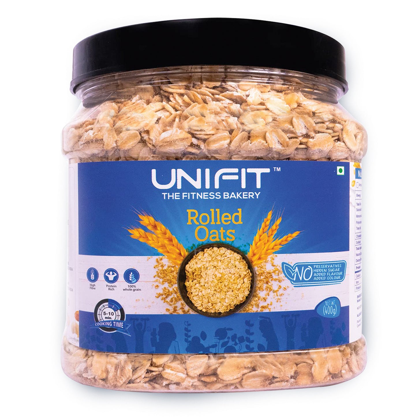 UNIFIT Rolled Oats 400g