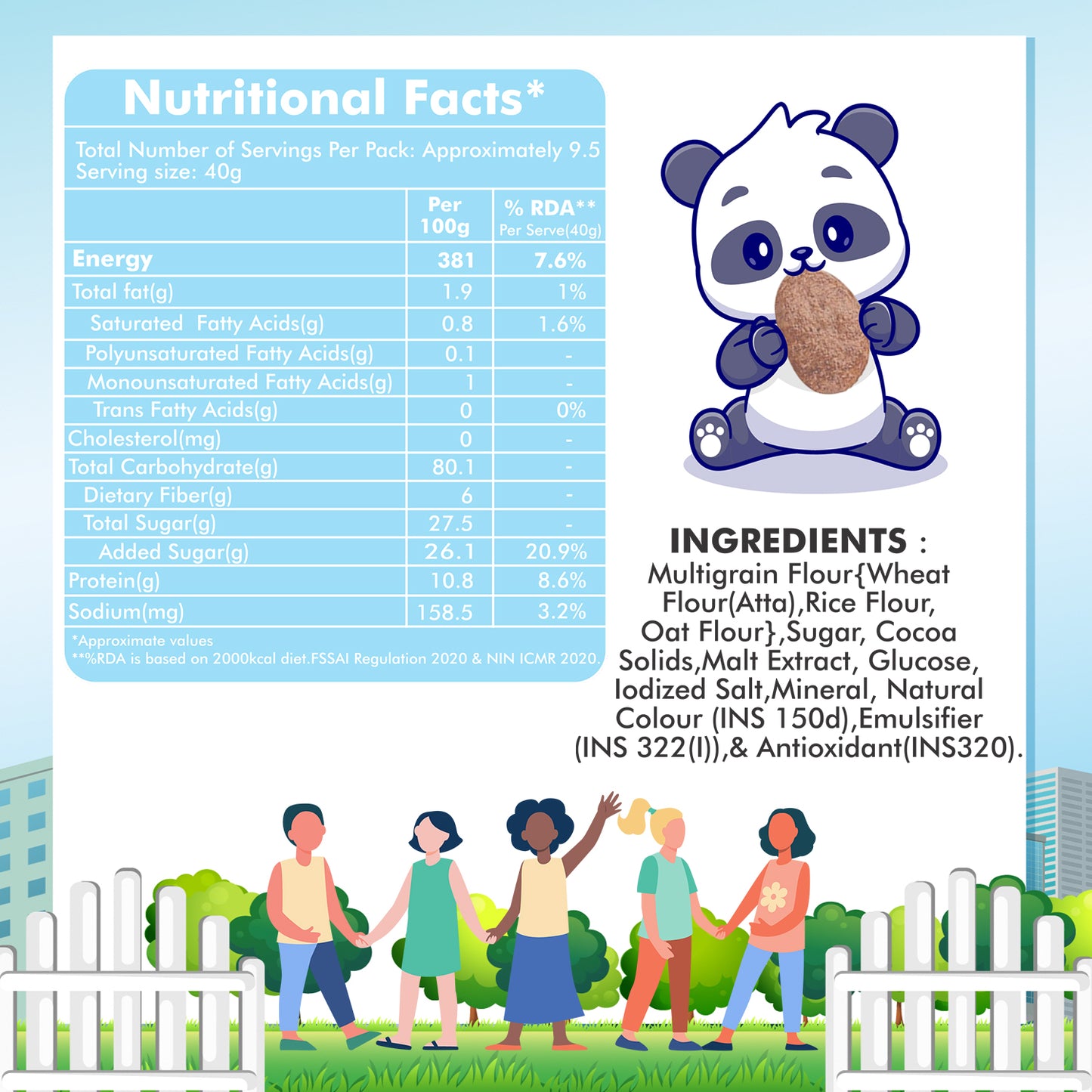 UNIFIT Multigrain Choco Bites 375g