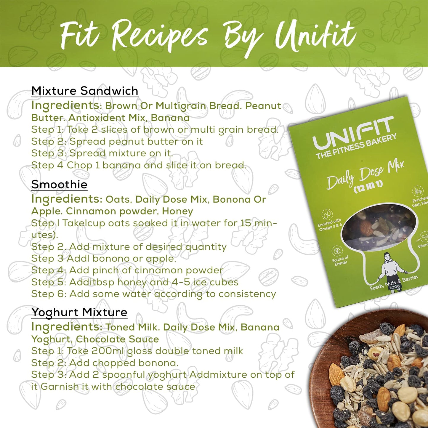 UNIFIT 12 in 1 Daily Dose Mix