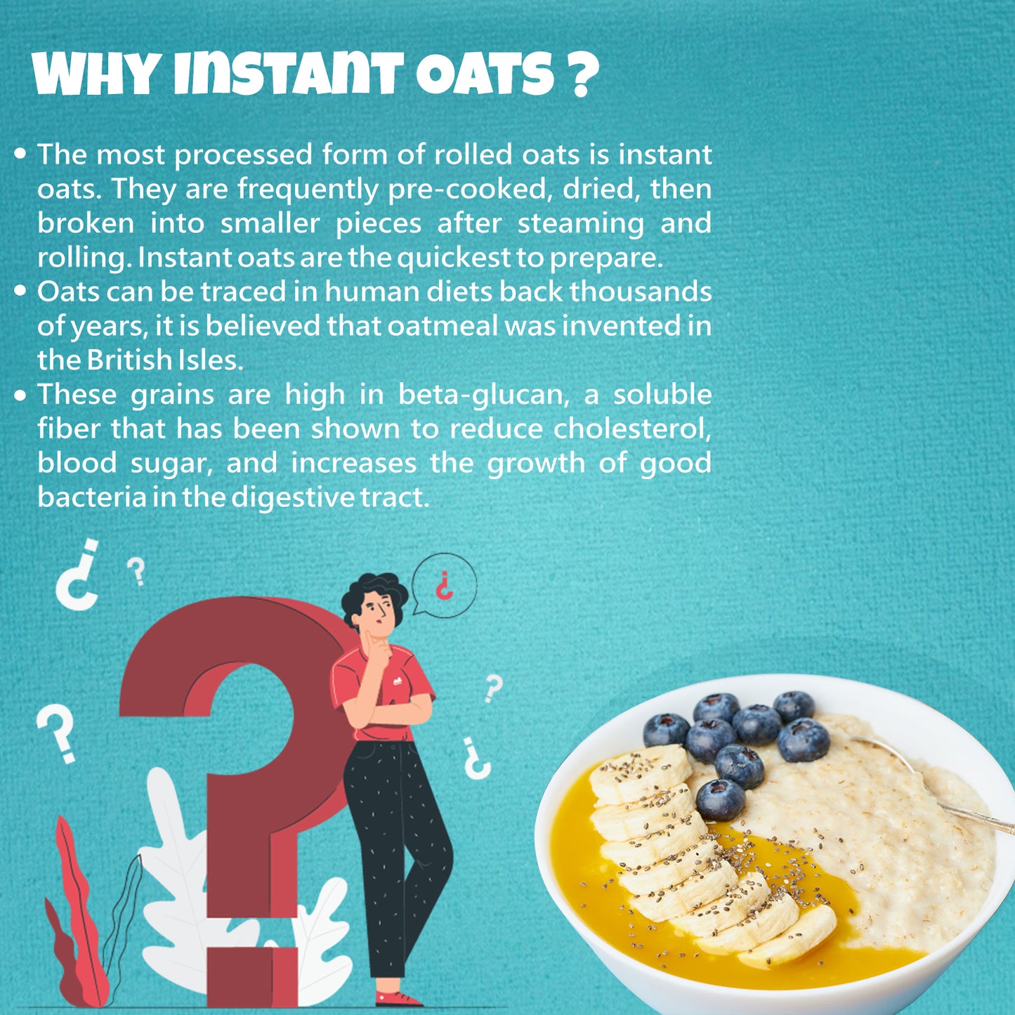UNIFIT Instant Oats 400g