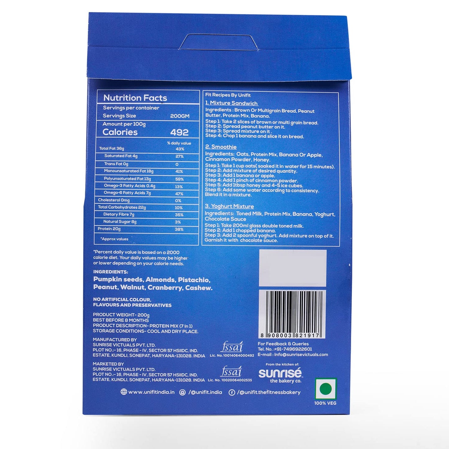 UNIFIT 7 in 1 Protein Mix