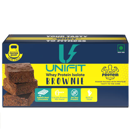 UNIFIT Chocolate Brownie Pack of 4
