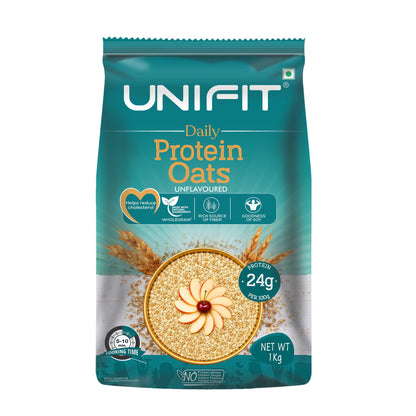 Daily Unflavoured Protein Oats - 1 Kg