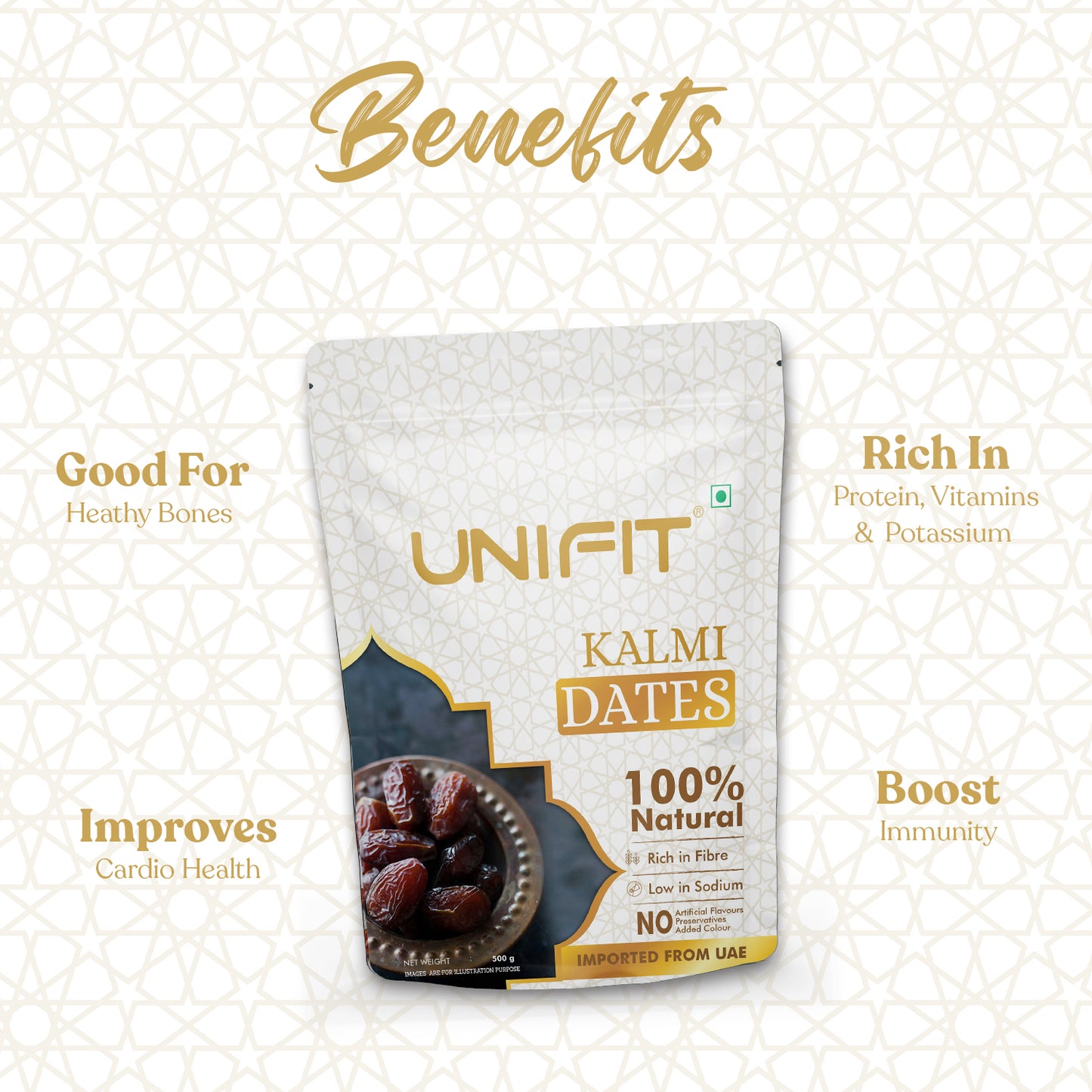 Kalmi Dates 500g