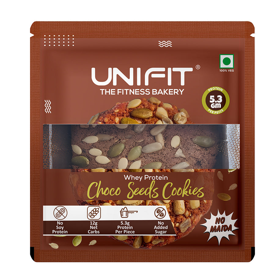 UNIFIT Choco Seeds Cookies Pack of 1