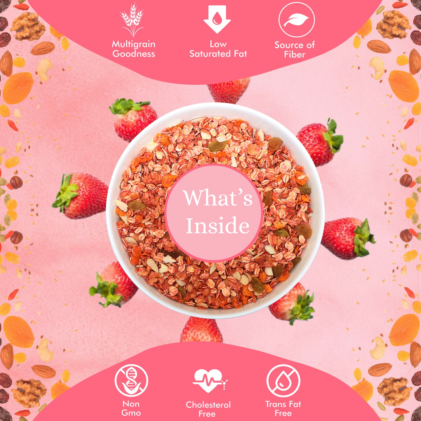 UNIFIT Strawberry Muesli 375g