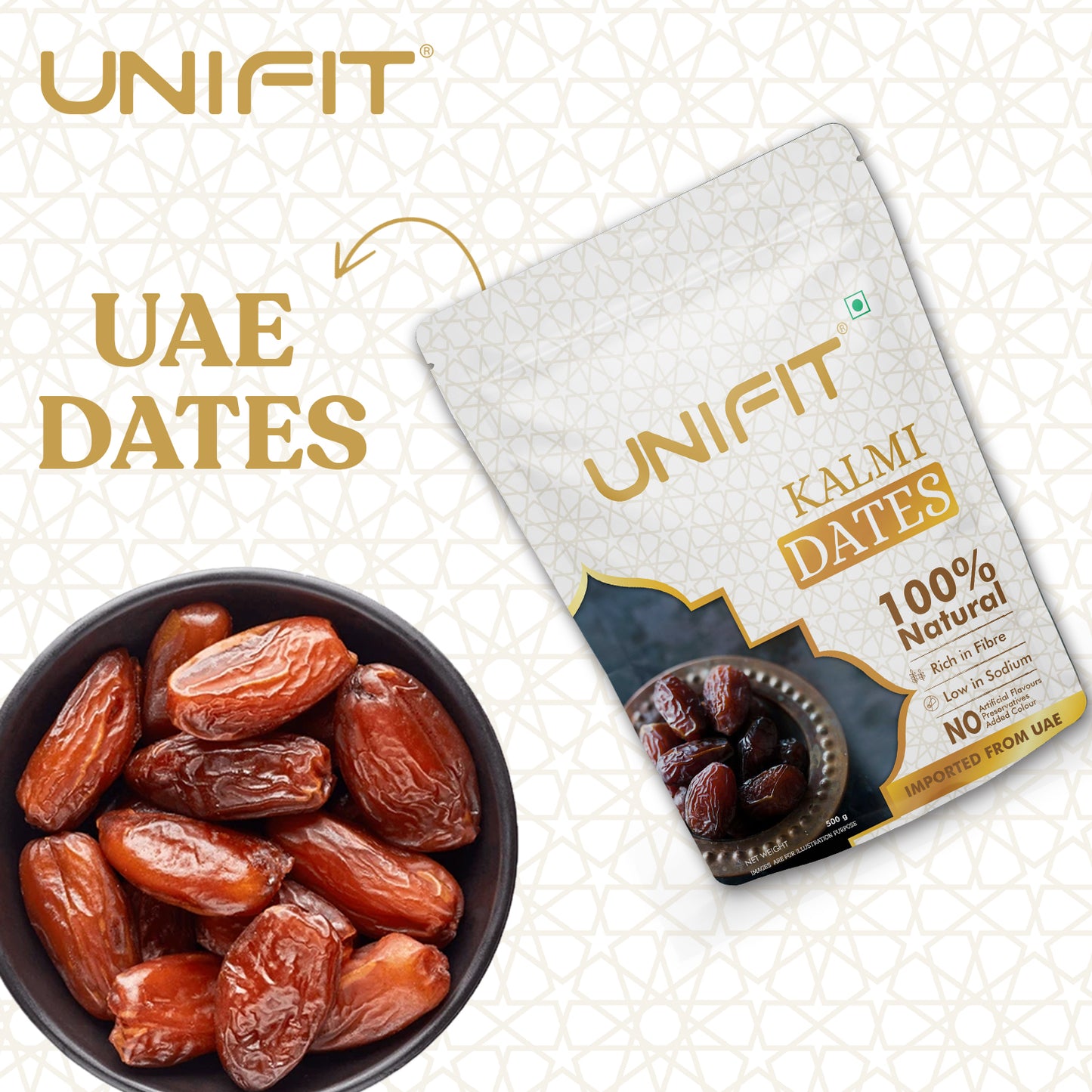 Kalmi Dates 500g