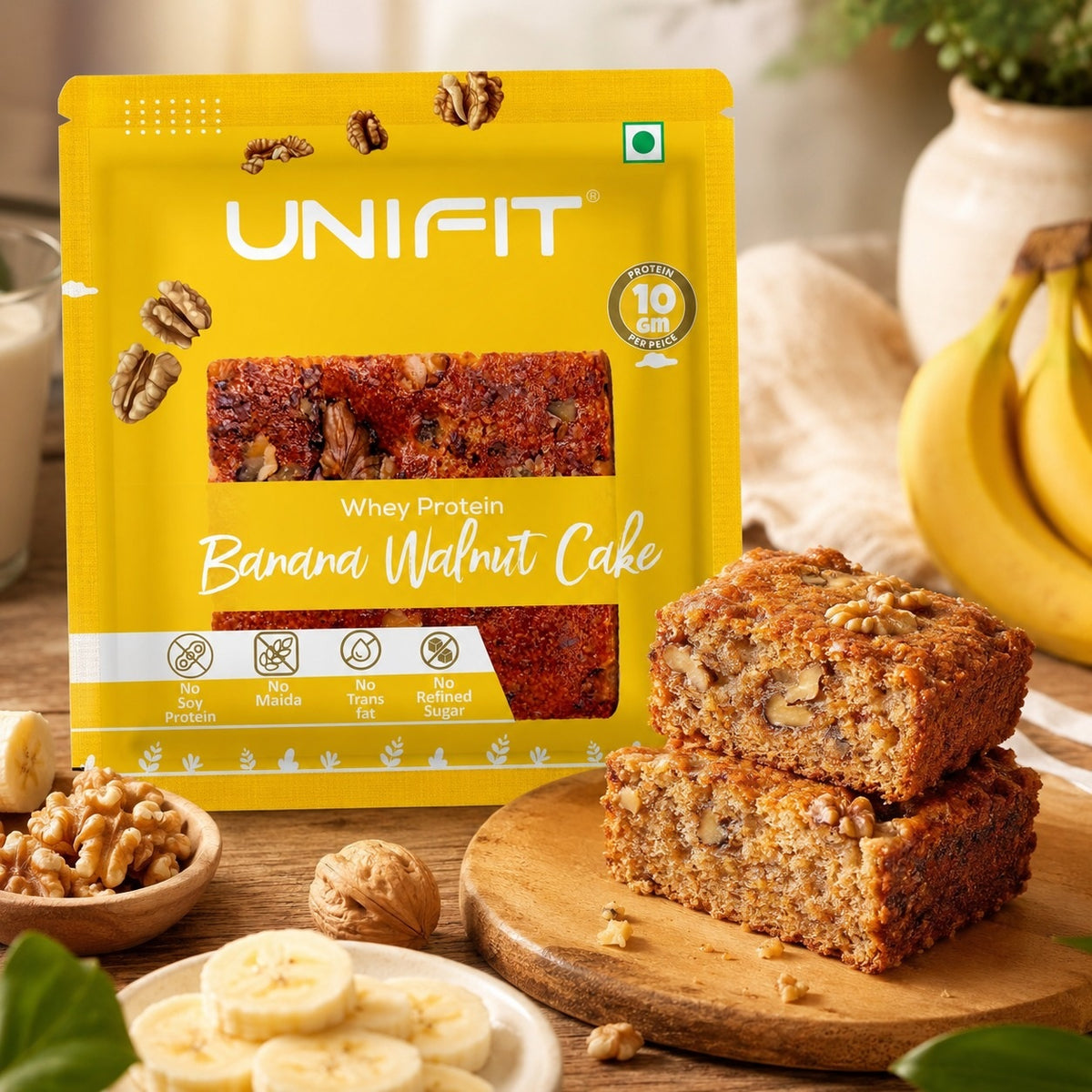 Banana Walnut Cake 70g
