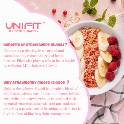 UNIFIT Strawberry Muesli 375g
