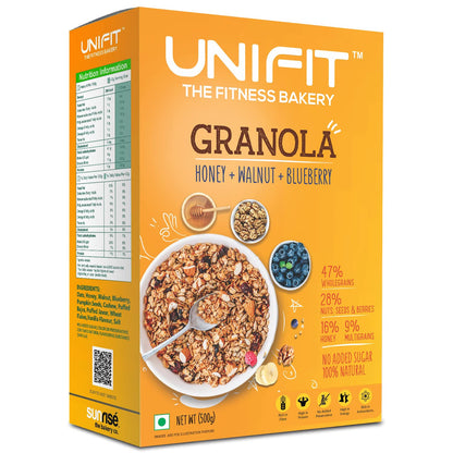 UNIFIT Instant Baked Crunchy Granola 500g