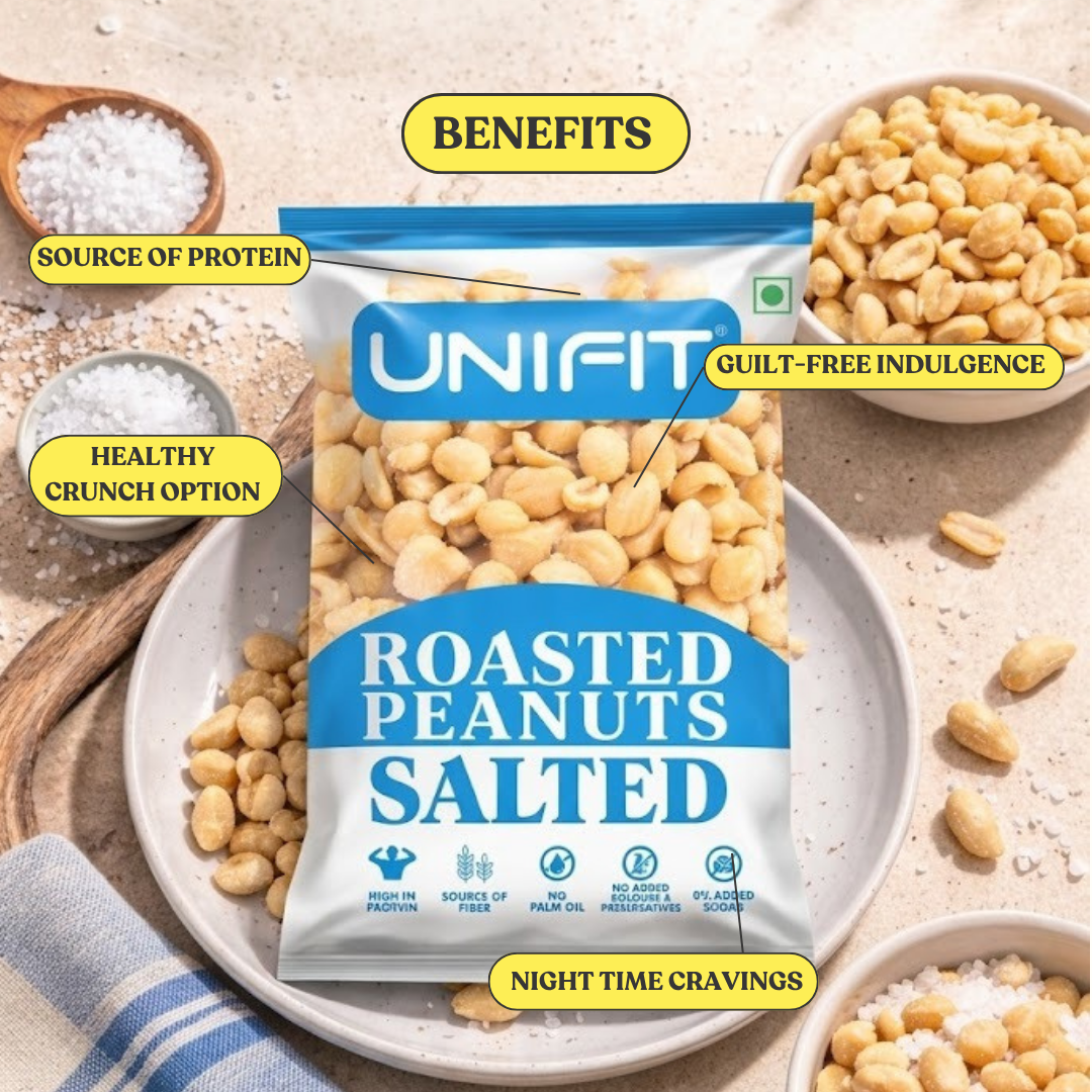 Roasted Peanuts - Salted 40g