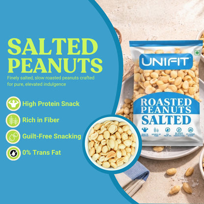 Roasted Peanuts - Salted 40g