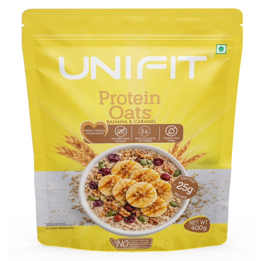 Protein Oats Banana Caramel 400g