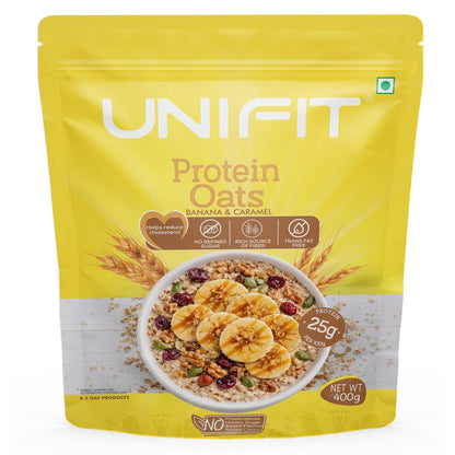 Protein Oats Banana Caramel 400g