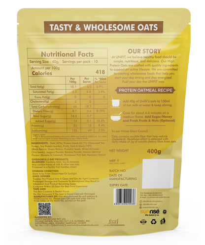 Protein Oats Banana Caramel 400g