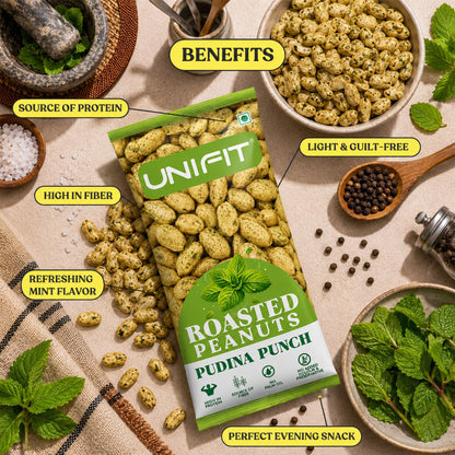 Roasted Peanuts - Pudina 50g