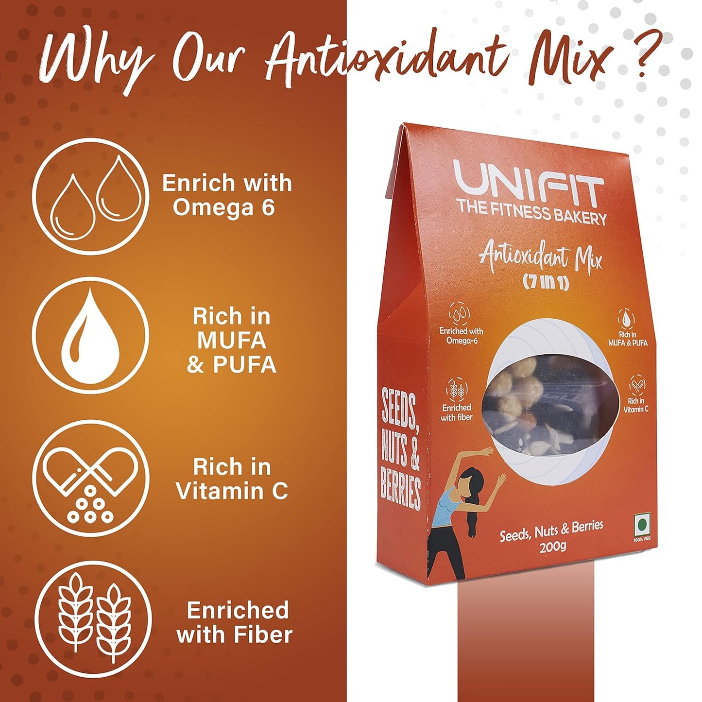 UNIFIT 7 in 1 Antioxidant Mix