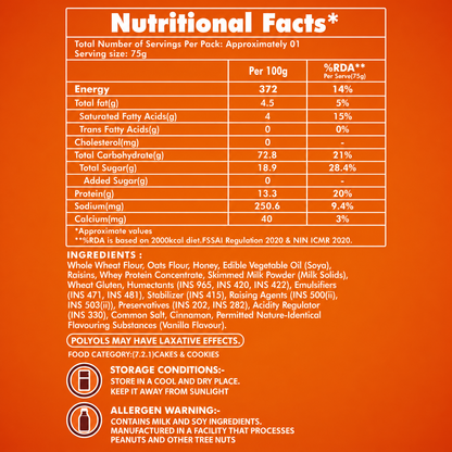 Oats Raisin Cake 70g