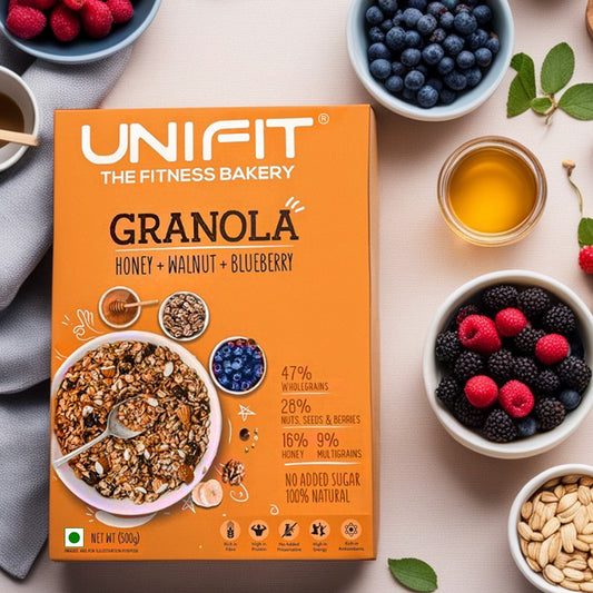 UNIFIT Instant Baked Crunchy Granola 500g