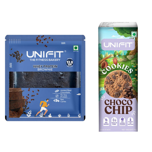 Double Choco Delight – Chocolate Brownie with Choco Chip Cookie